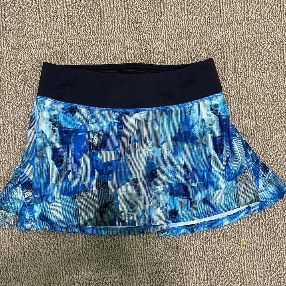 Lululemon printed skort washed but never worn